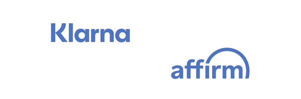 Affirm and Klarna financing logos